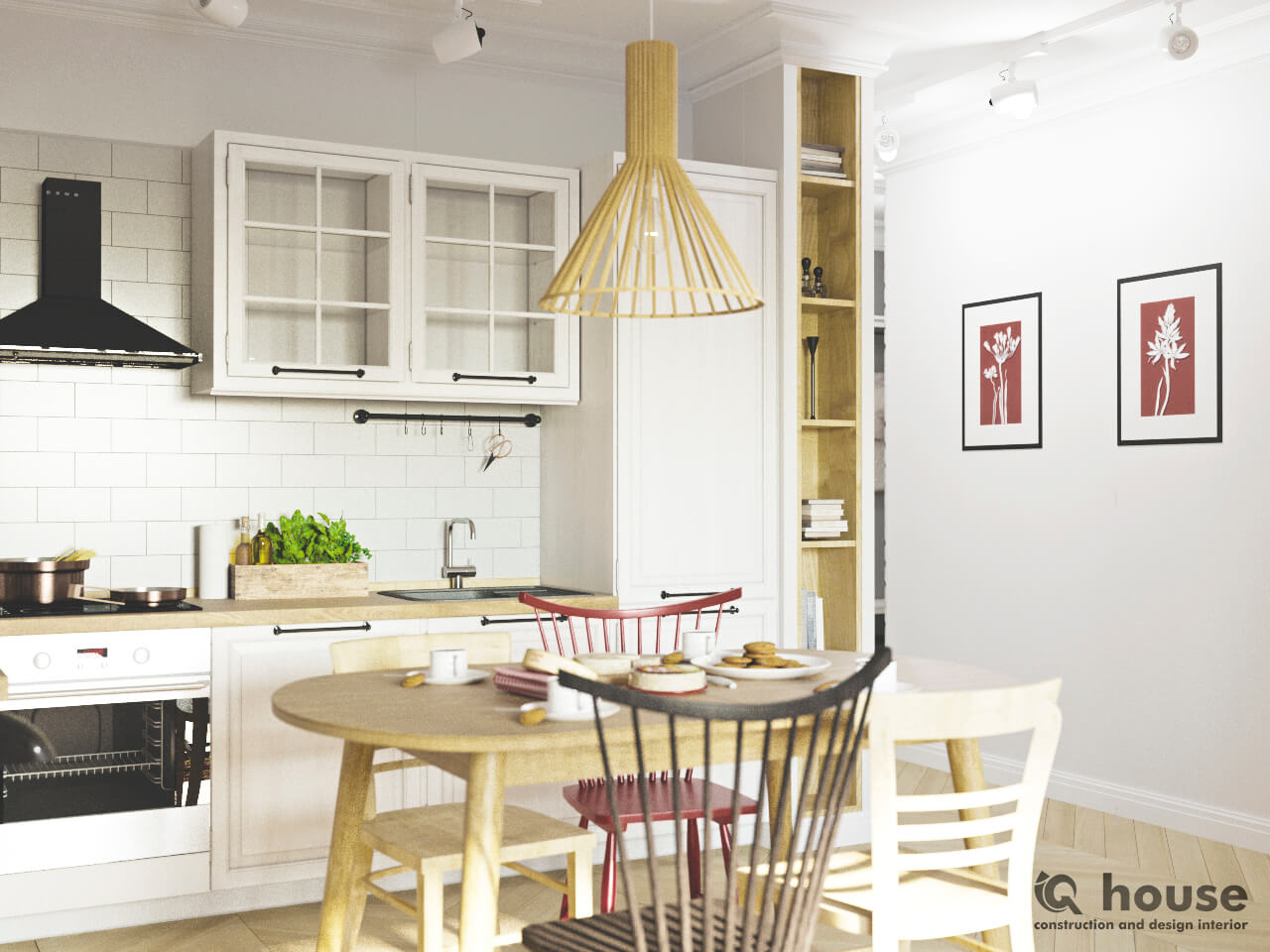 Кухня в скандинавском стиле