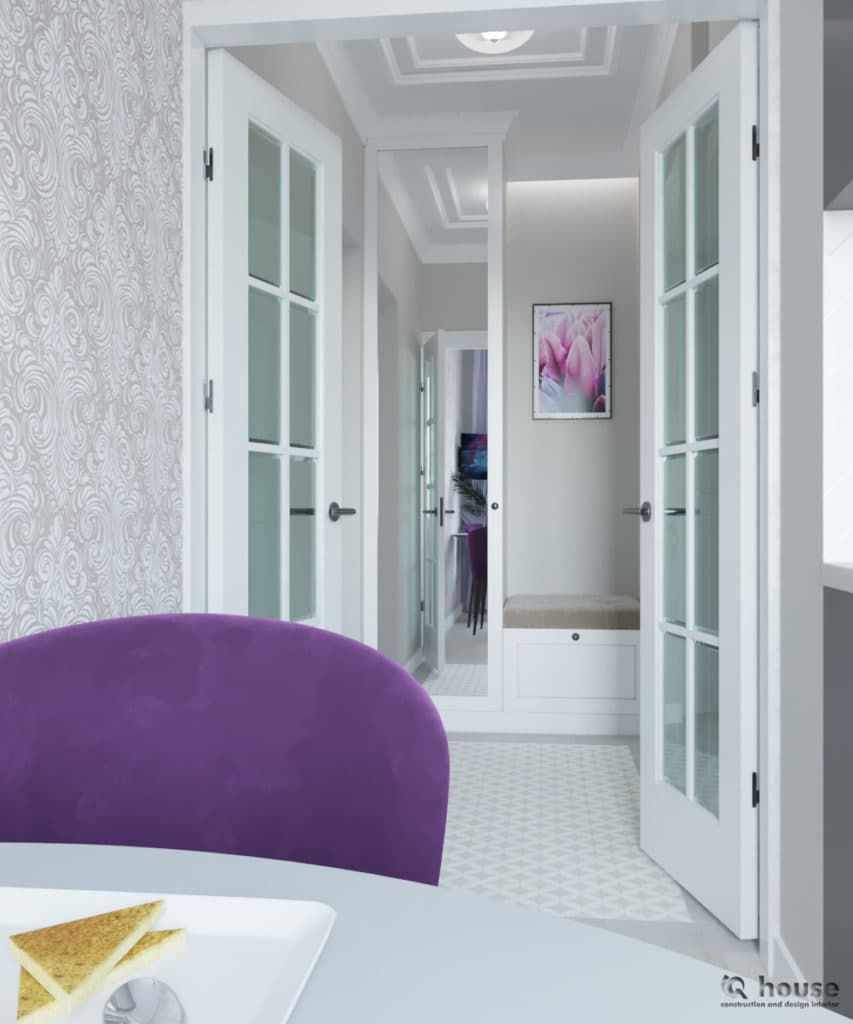 Интерьер прихожей ул.Якубова
