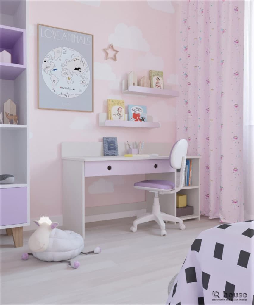 Интерьер детской спальни ул.Якубова