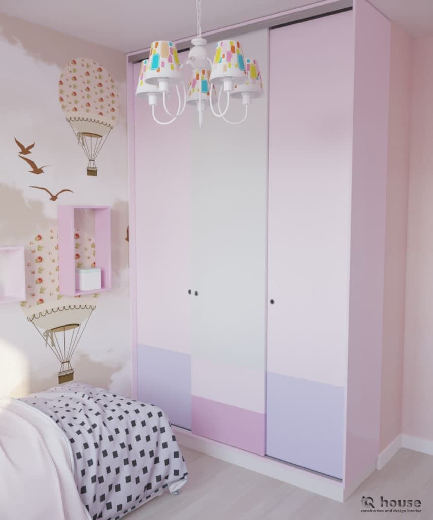 Интерьер детской спальни ул.Якубова