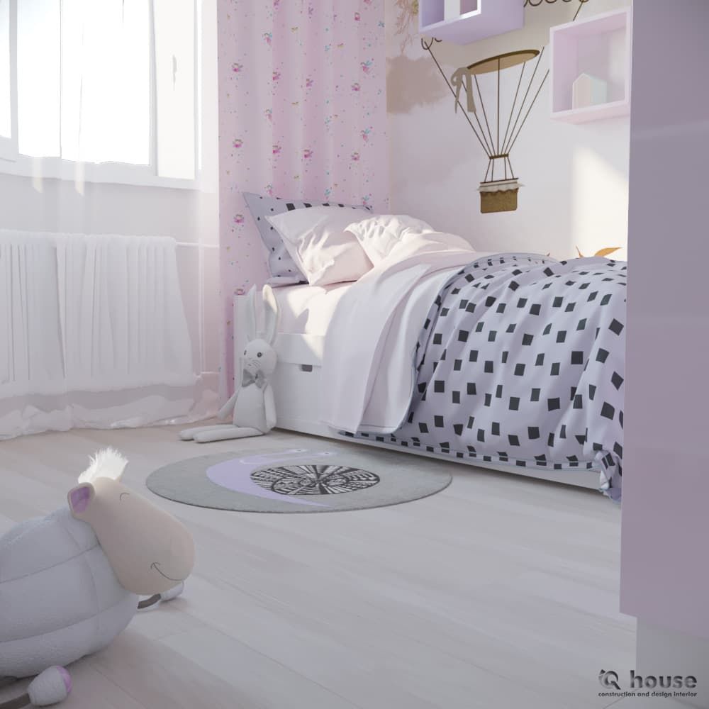 Интерьер детской спальни ул.Якубова