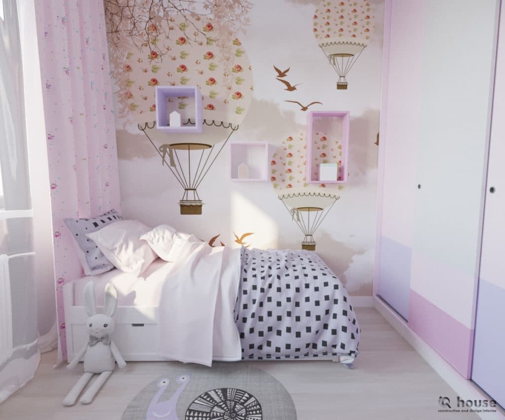 Интерьер детской спальни ул.Якубова