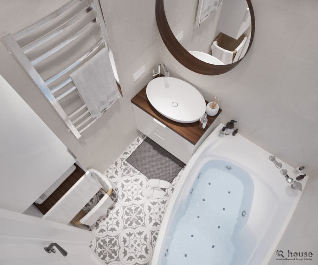 Интерьер ванной ул.Якубова