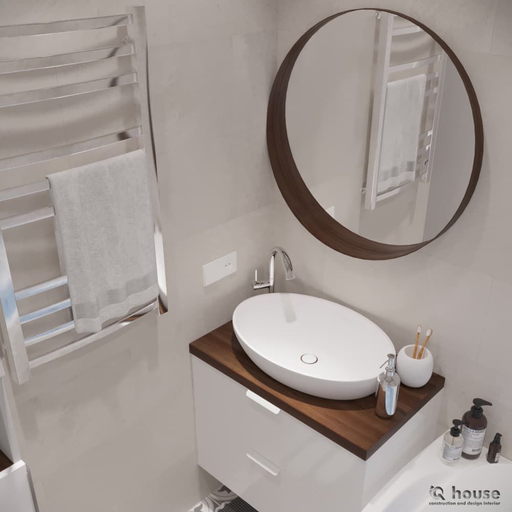 Интерьер ванной ул.Якубова